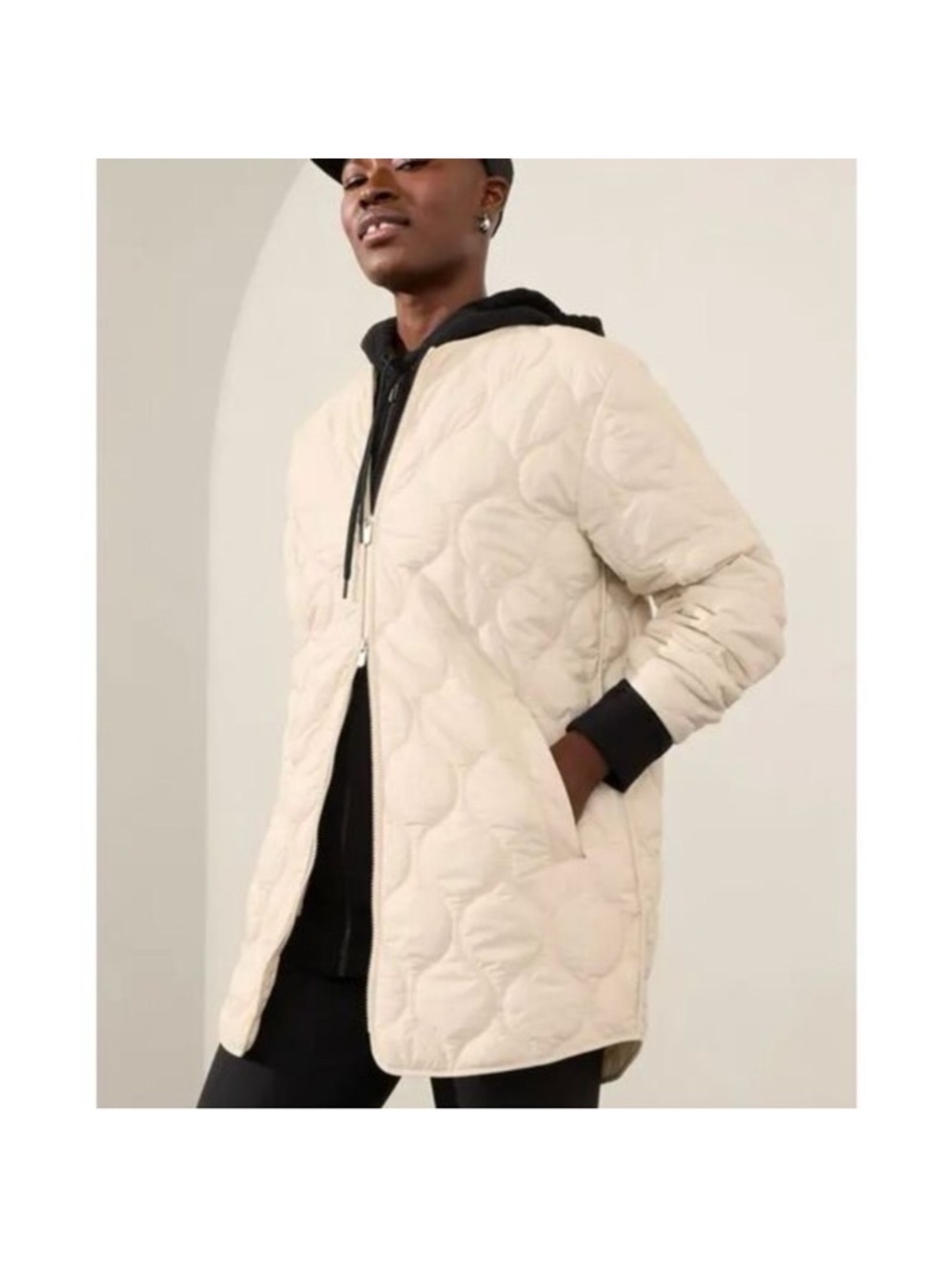 Athleta Alight Lightweight Quilted Puffer Jacket L